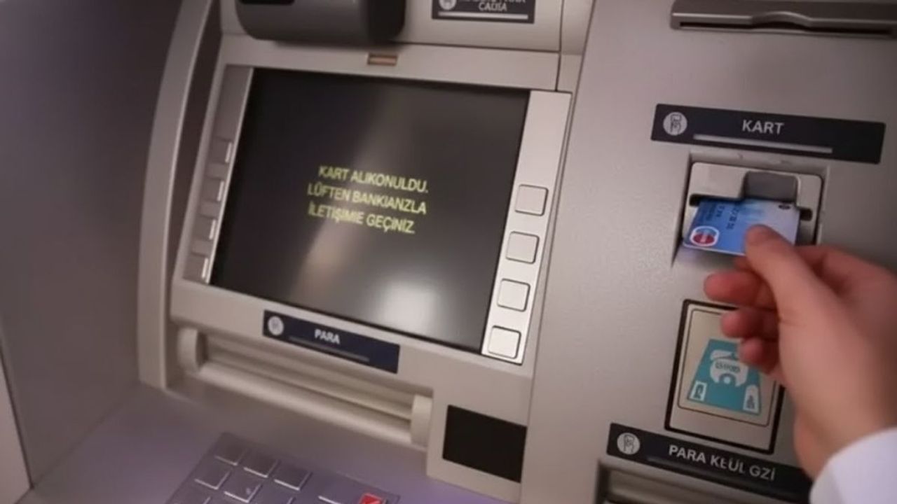 ATM kartınızı yutarsa asla bunu yapmayın