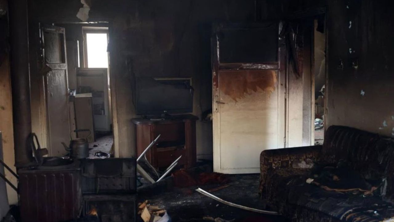 Bünyan’da 84 yaşındaki kadın sobadan çıkan yangında öldü