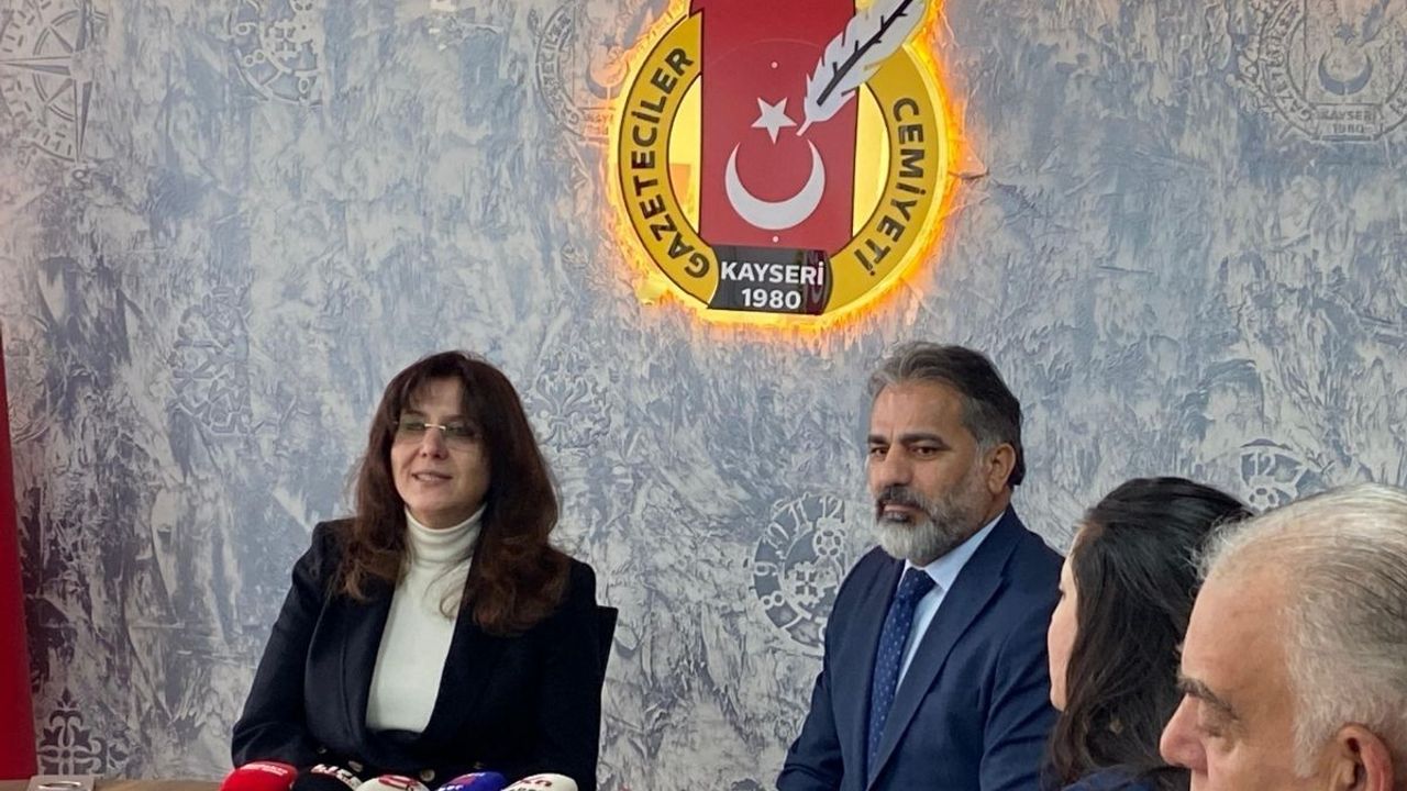 CHP Kayseri İl Başkanı Ümit Özer’den Gazeteciler Cemiyeti ziyareti