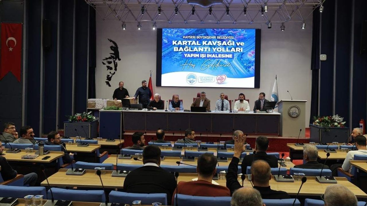 Kayseri Kartal Kavşağı ve bağlantı yolları ihalesi tamamlandı!