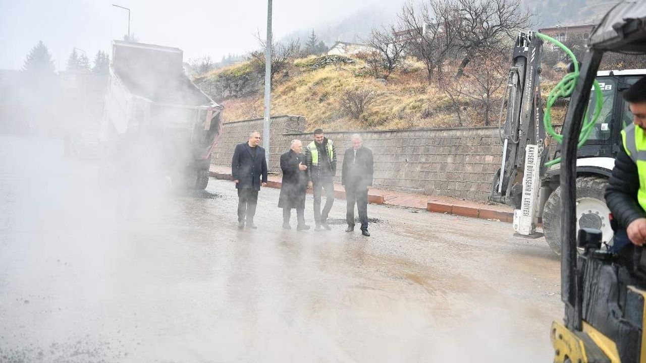 Kayseri’de hem enerji altyapısı hem asfalt çalışması tamamlandı