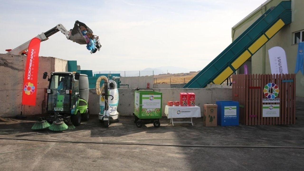 Kayseri Kocasinan geri dönüşümde Türkiye birincisi oldu