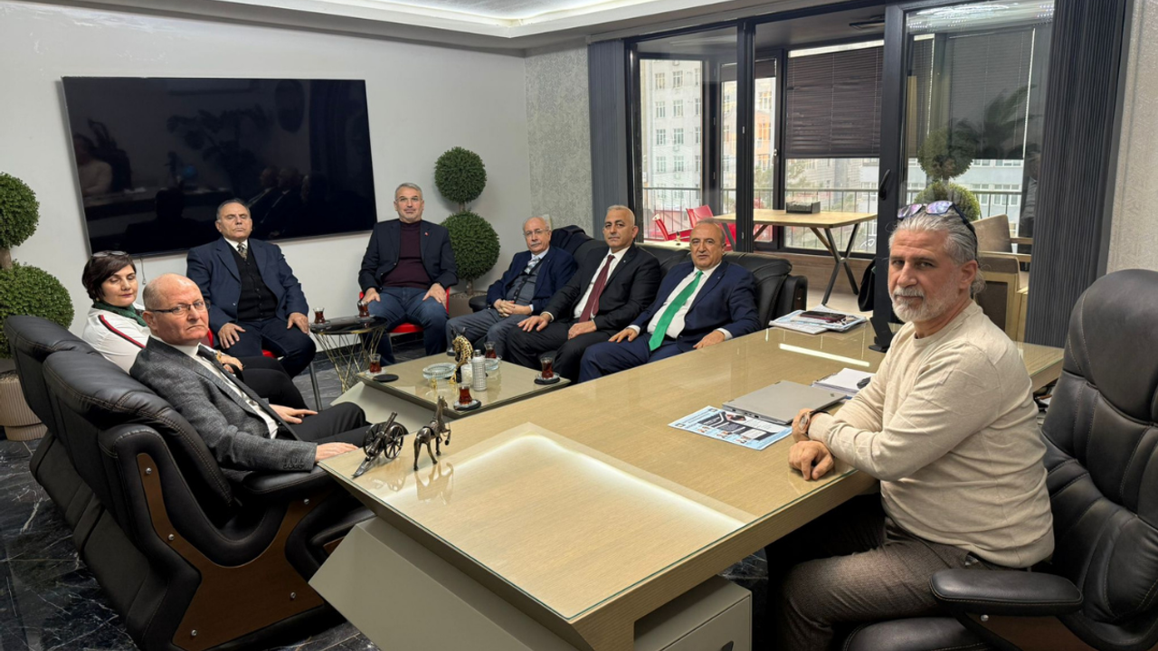 Ziraat mühendisleri odası Kayseri adaylarından gazetemize ziyaret