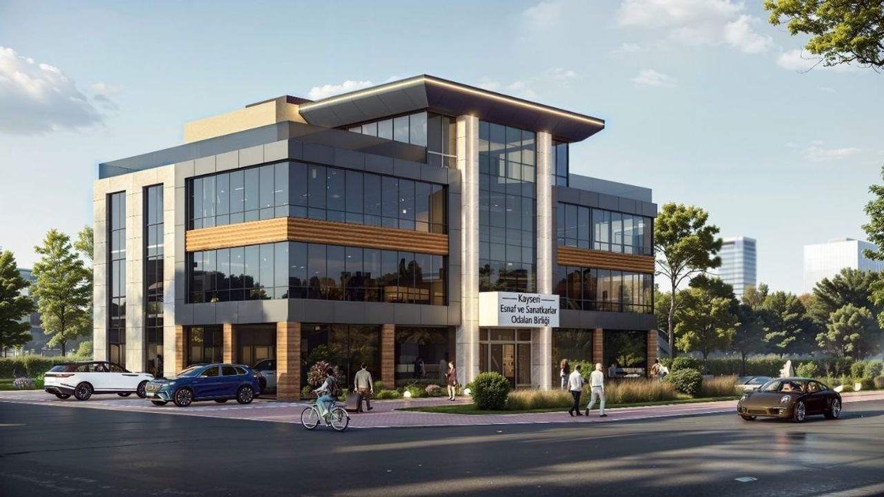 Kayseri’de 50 bin kişiye hizmet verecek bina 78 günde yükseldi!