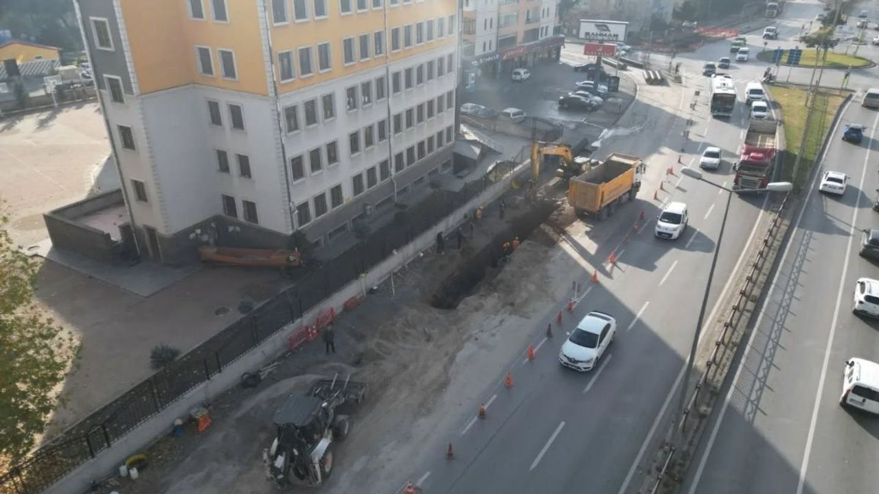 Kayseri’de Kartal Kavşağı projesi öncesi 23 milyonluk altyapı yatırımı