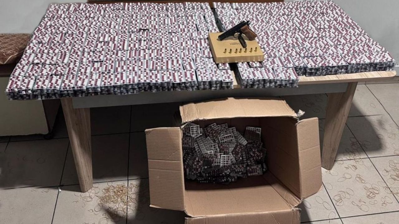 Konya’da uyuşturucuya darbe: Çumra ve Ilgın’da 34 Bin LYRİCA hap yakalandı