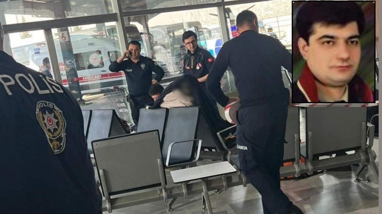 10 gündür otogarda yaşayan avukat otururken hayatını kaybetti!