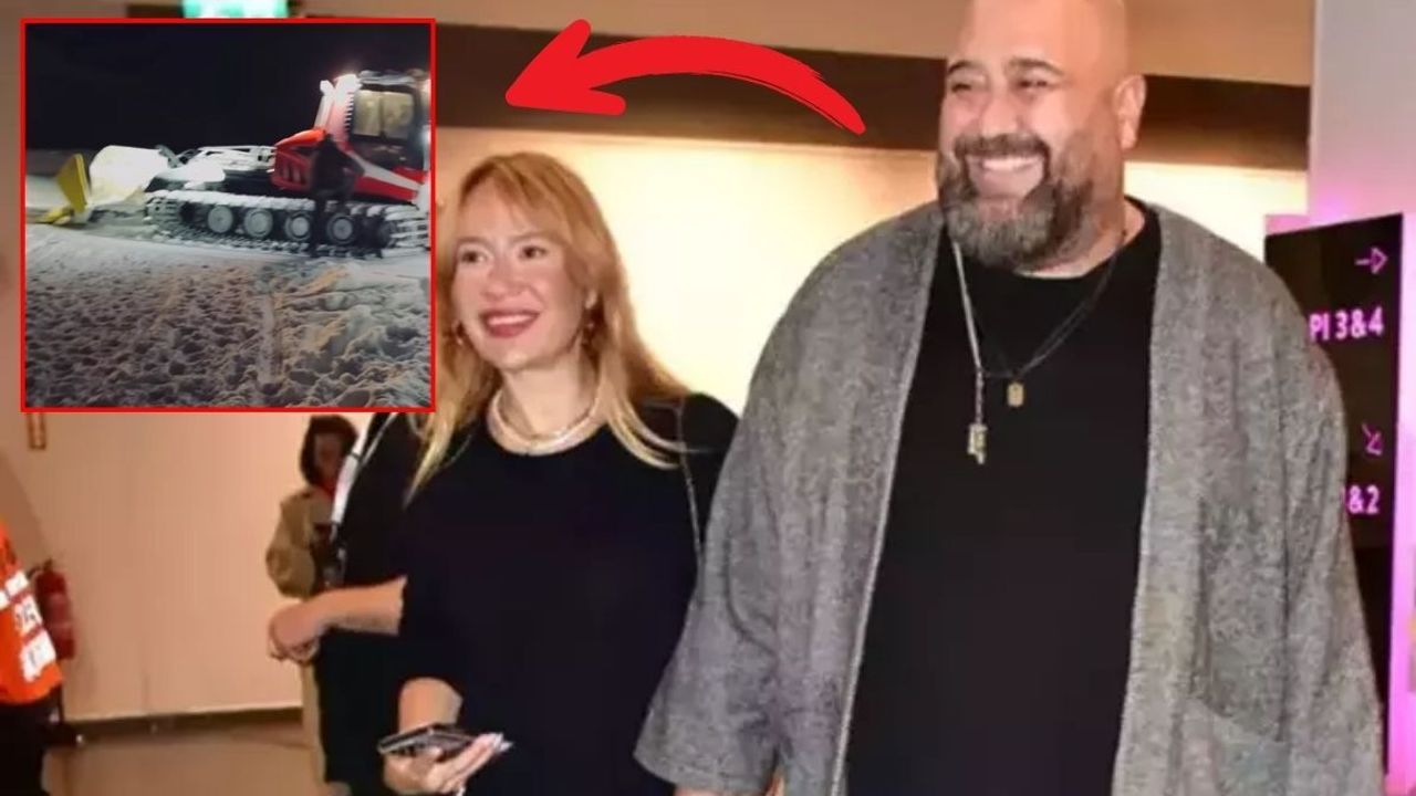 Somer Sivrioğlu’ndan genç sevgilisine sürpriz evlilik teklifi! Kar tatilinde 'evet' aldı