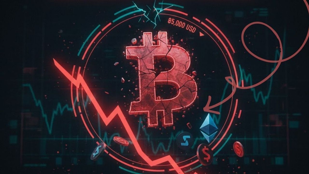 Bitcoin saatler içinde binlerce dolar kaybettirdi ve kritik 85 bin dolar sınırına geriledi!