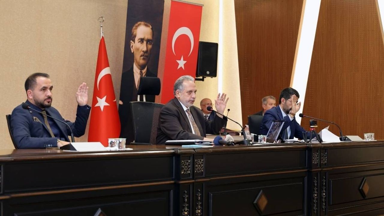 Talas Belediye Meclisi bu sene son kez toplandı