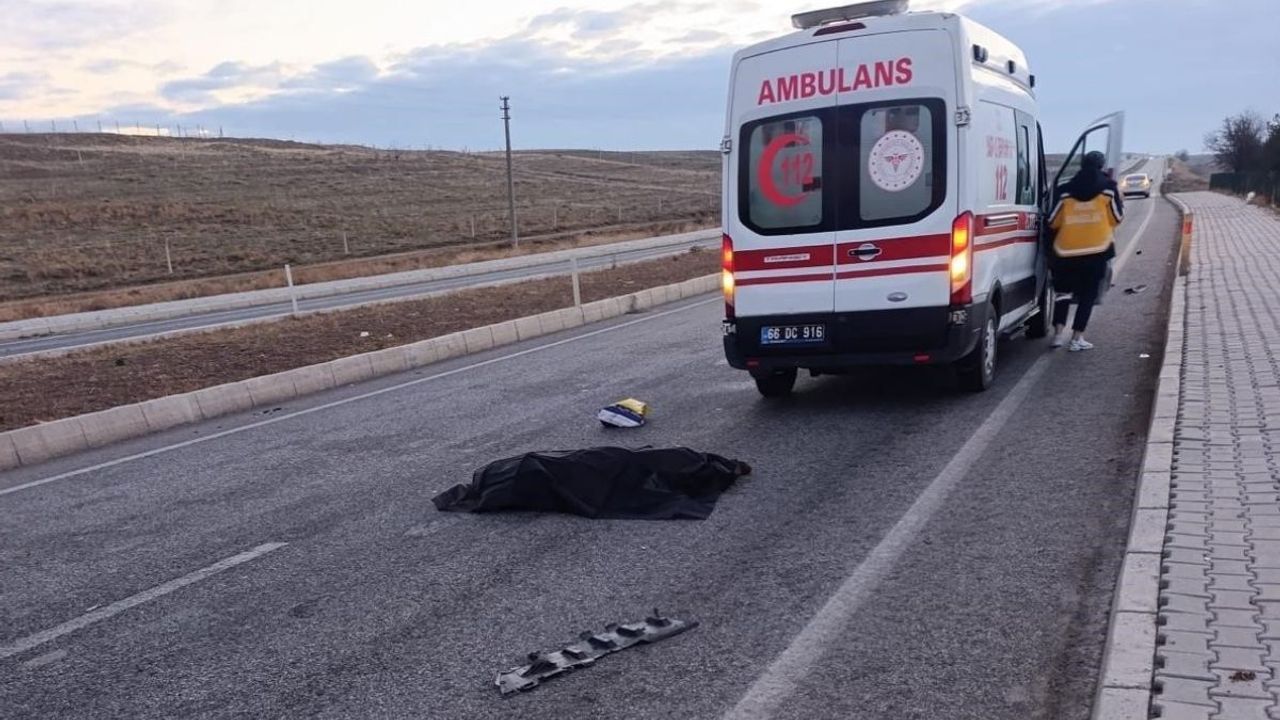 Yozgat’ta 69 yaşındaki kadın trafik kazasında hayatını kaybetti
