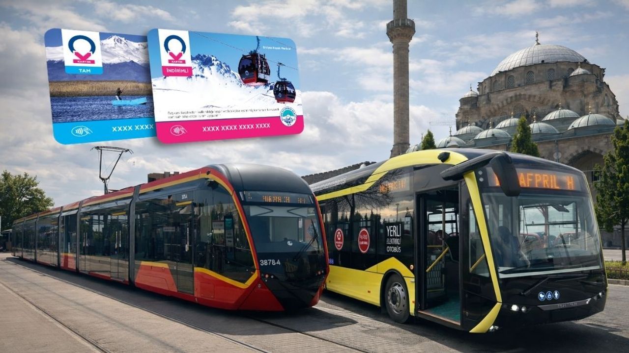 Abonman kullanıcıları dikkat! Kayseri ulaşımda yeni dönem başlıyor