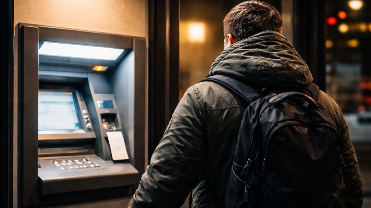 ATM’den para çeker çekmez arkanızı dönüp gitmeyin! 15 saniye riski
