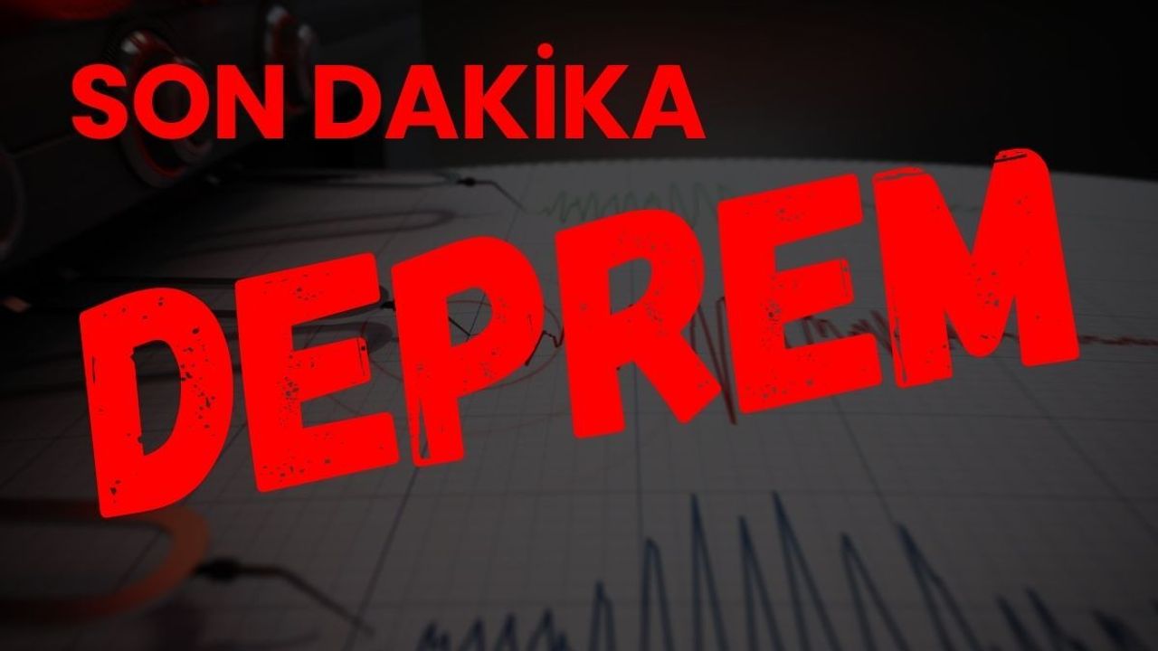 Balıkesir Sındırgı’da 4.1 büyüklüğünde deprem