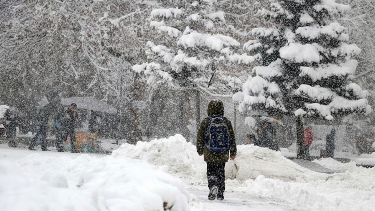 Kayseri'de yarın okullar tatil!
