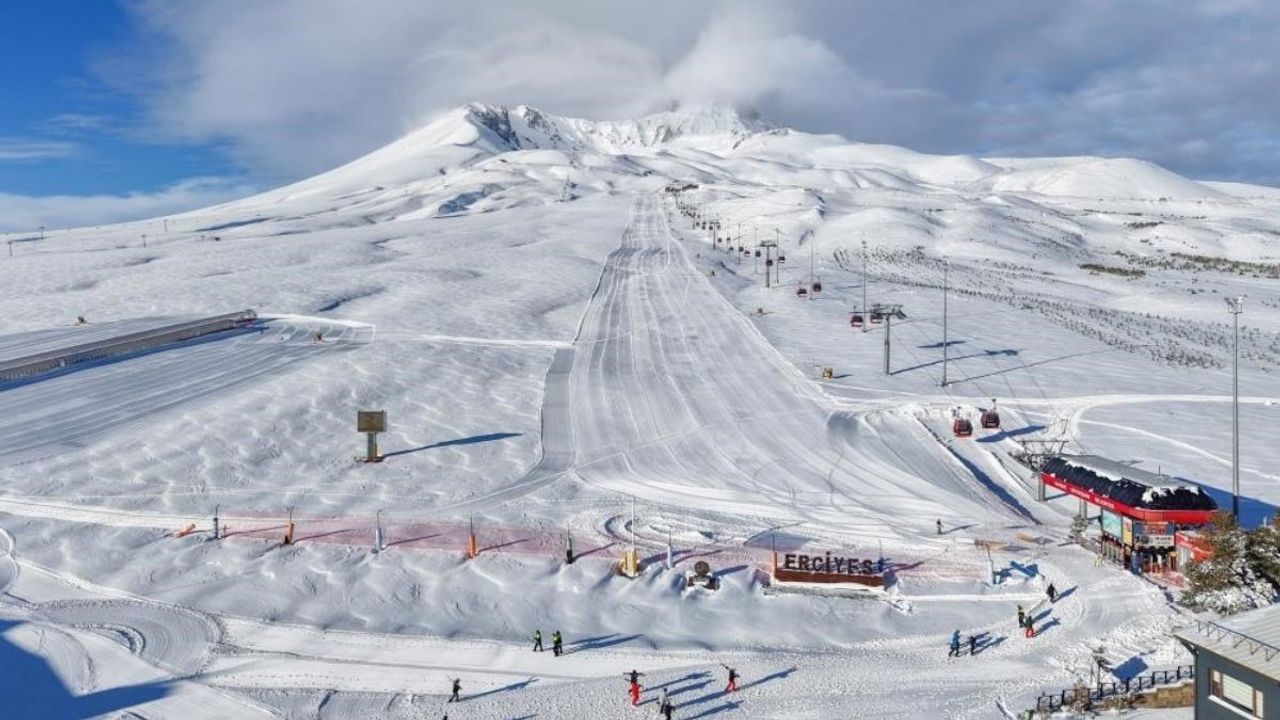 Erciyes’i rüzgar vurdu: Erciyes'te pistler açık mı?