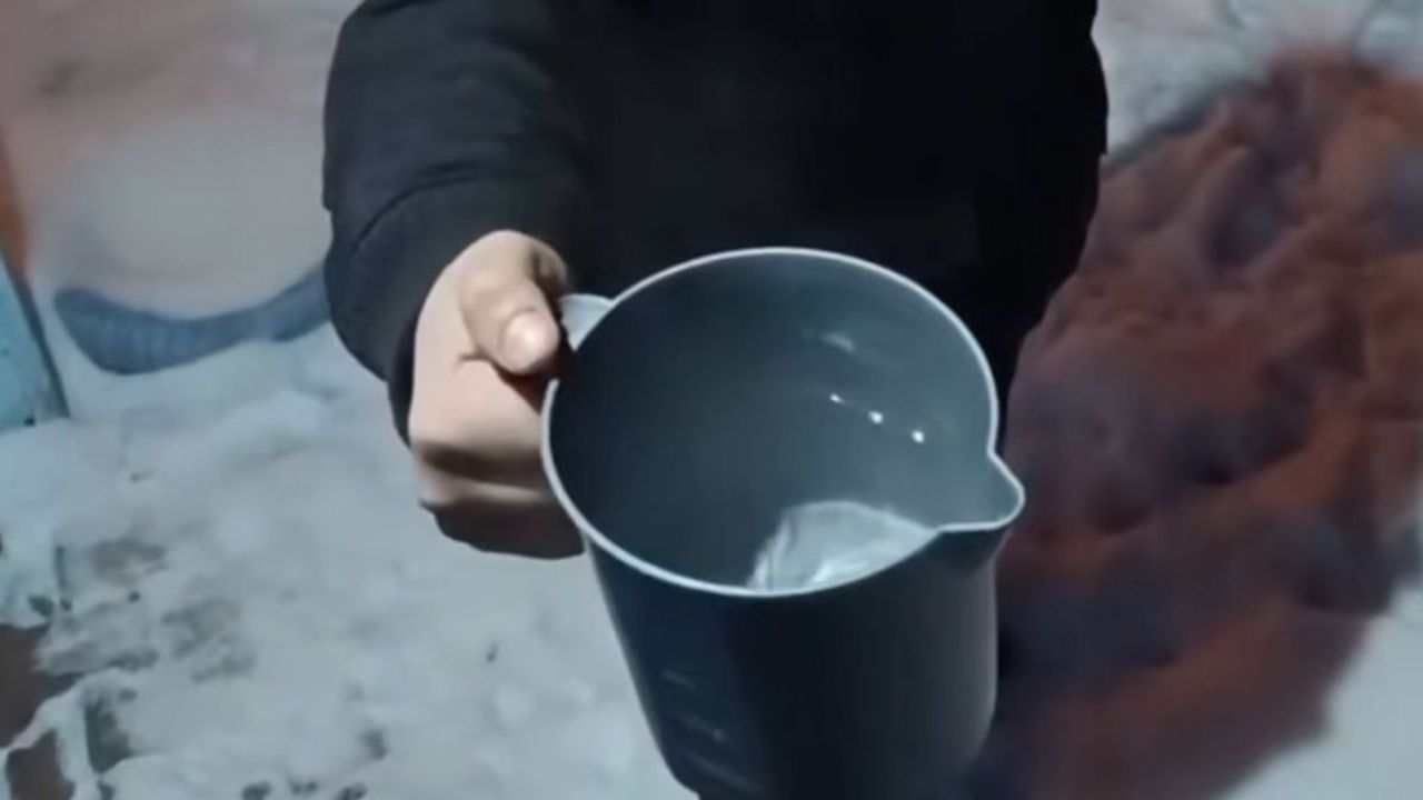 Kayserili vatandaşın deneyi sosyal medyada olay oldu: Dondurucu soğuk gündemde!