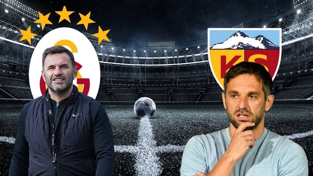 Galatasaray Kayserispor maçının muhtemel 11’leri belli oldu