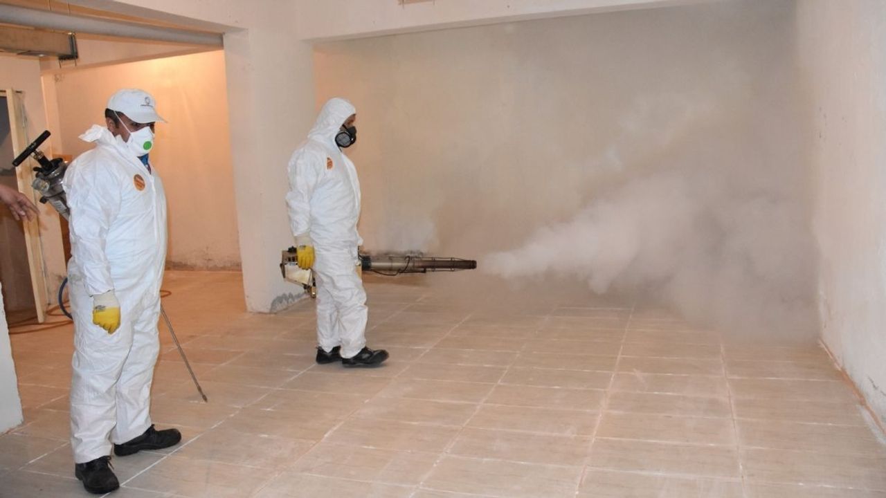 Kocasinan Belediyesi yaz dönemi öncesi haşere ilaçlama çalışmalarını hızlandırdı