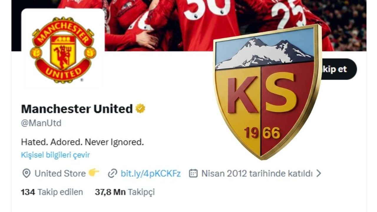 Dünya devi kulüpler resmi hesaplarında neden Kayserispor’a yer verdi?