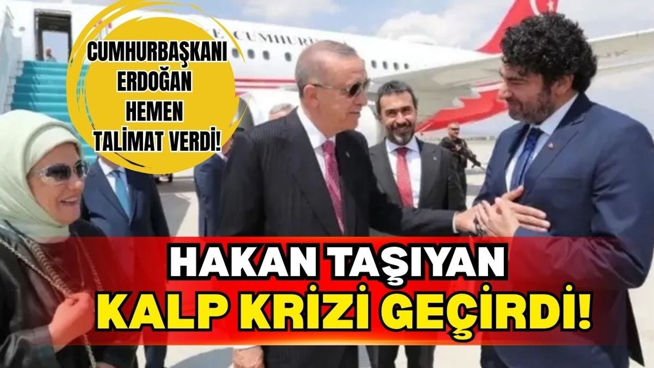 Arabeskin usta ismi Hakan Taşıyan kalp krizi geçirdi! Cumhurbaşkanı Erdoğan harekete geçti