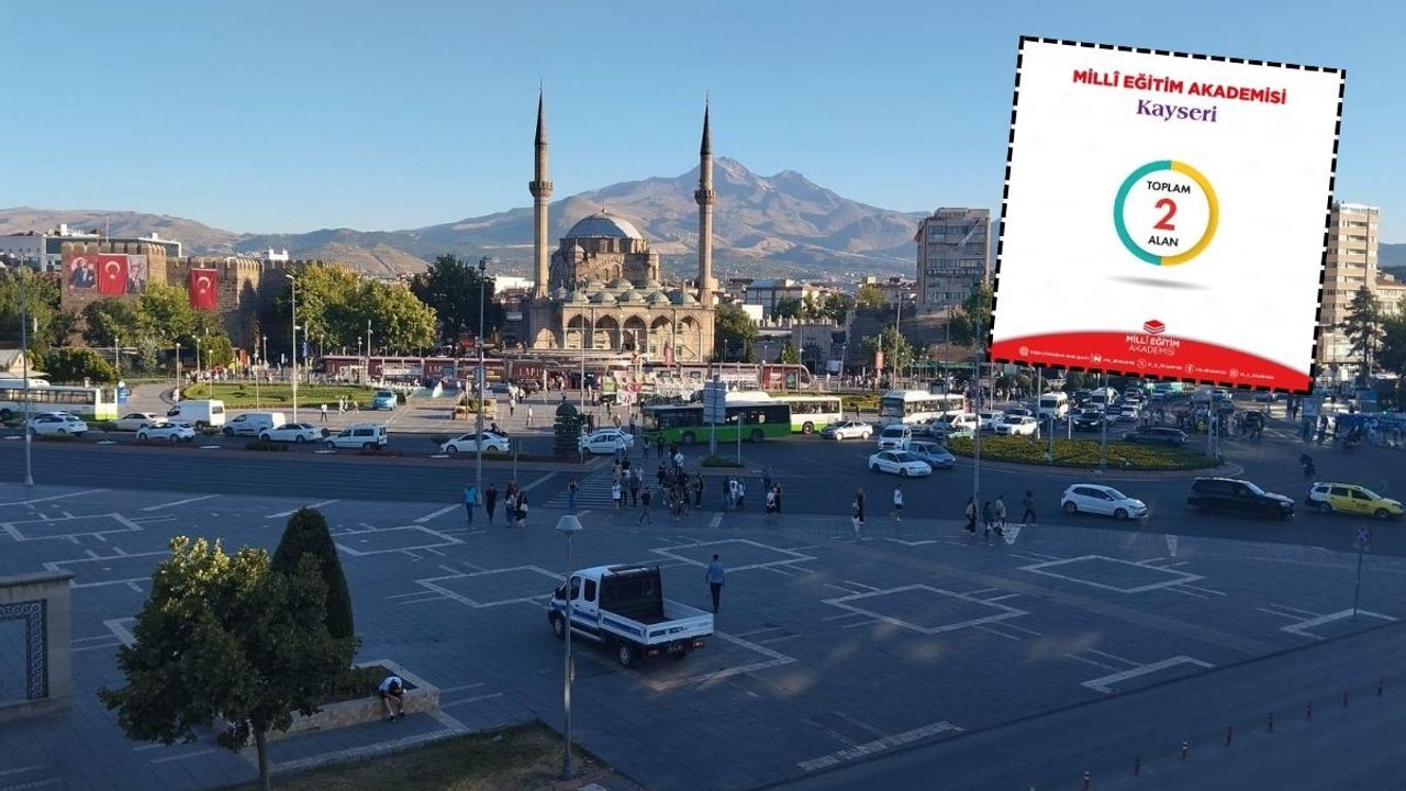 Millî Eğitim Akademisi’nde kayseri farkı! 1.105 öğretmen burada yetişecek