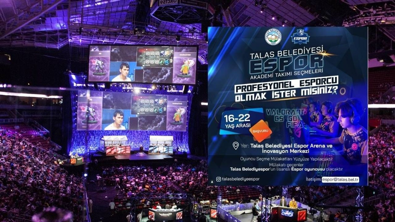 Talas Belediyesi E Sporcu alımına başladı! Nasıl başvurulur?