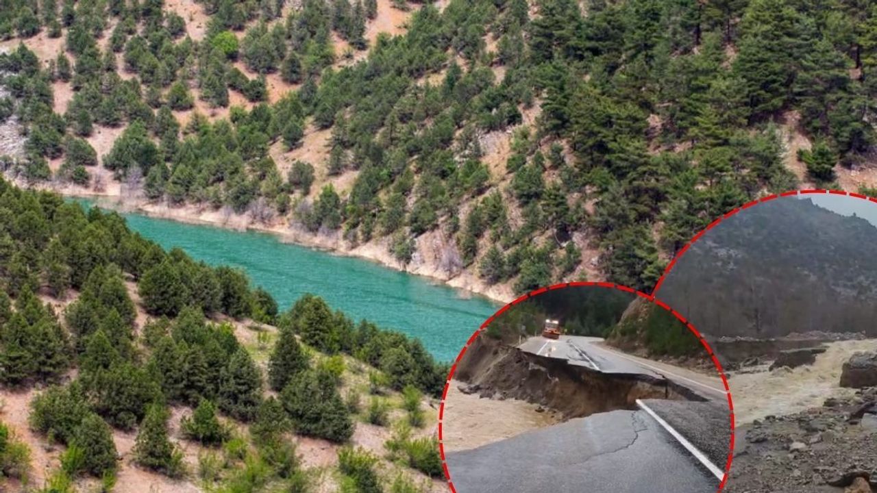 Adana’da felaket: Göksu Nehri taştı! Kayseri–Kozan karayolu çöktü
