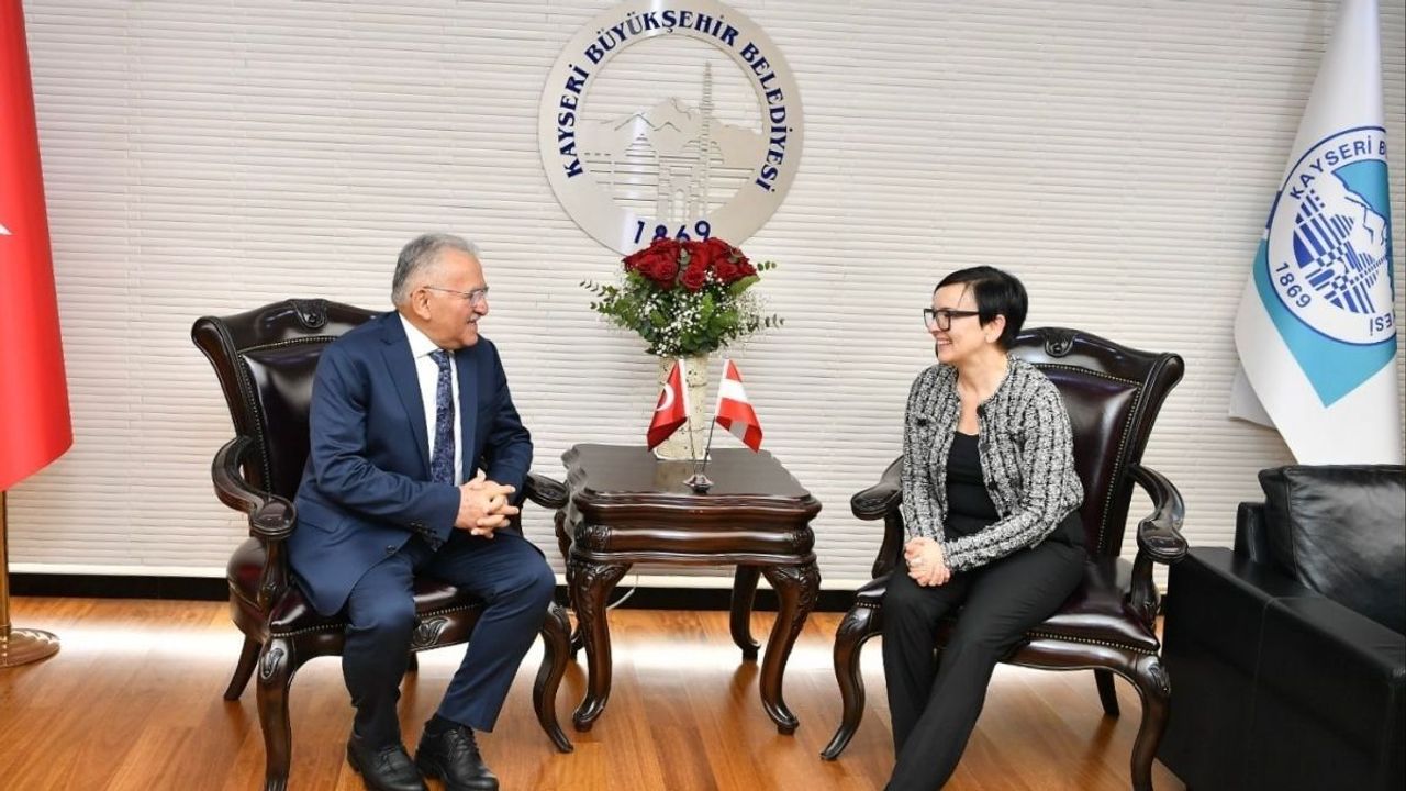 Başkan Büyükkılıç, Avusturya Büyükelçisi’ni ağırladı