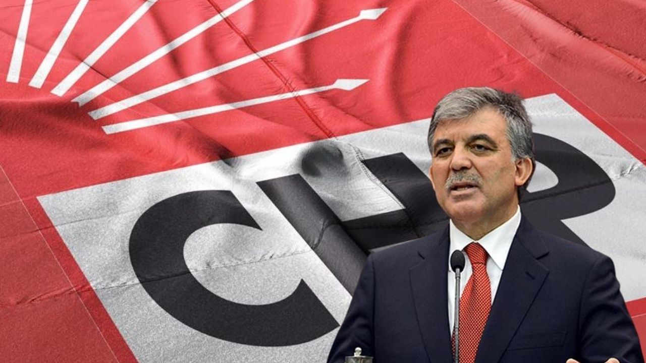 CHP’de İmamoğlu’na yasak gelirse aday Abdullah Gül mü?