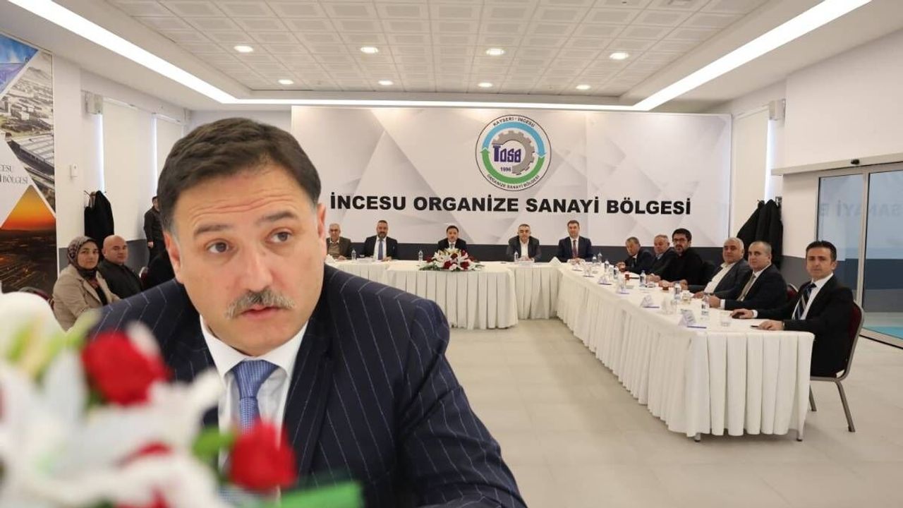 İncesu OSB’de yeni dönem başlıyor: Vali Gökmen Çiçek duyurdu