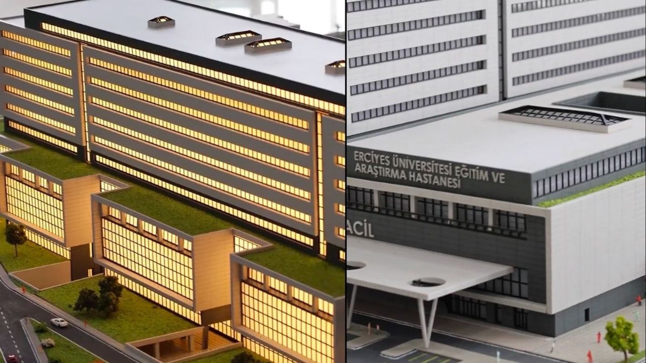 Kayseri'ye yapılacak yeni hastane için start verildi!