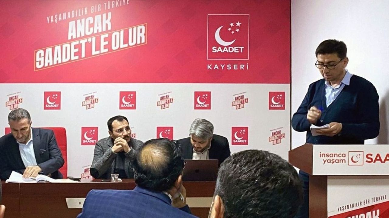 Kayseri Talas’taki okulda yaşanan olay için Saadet Partisi’nden çağrı