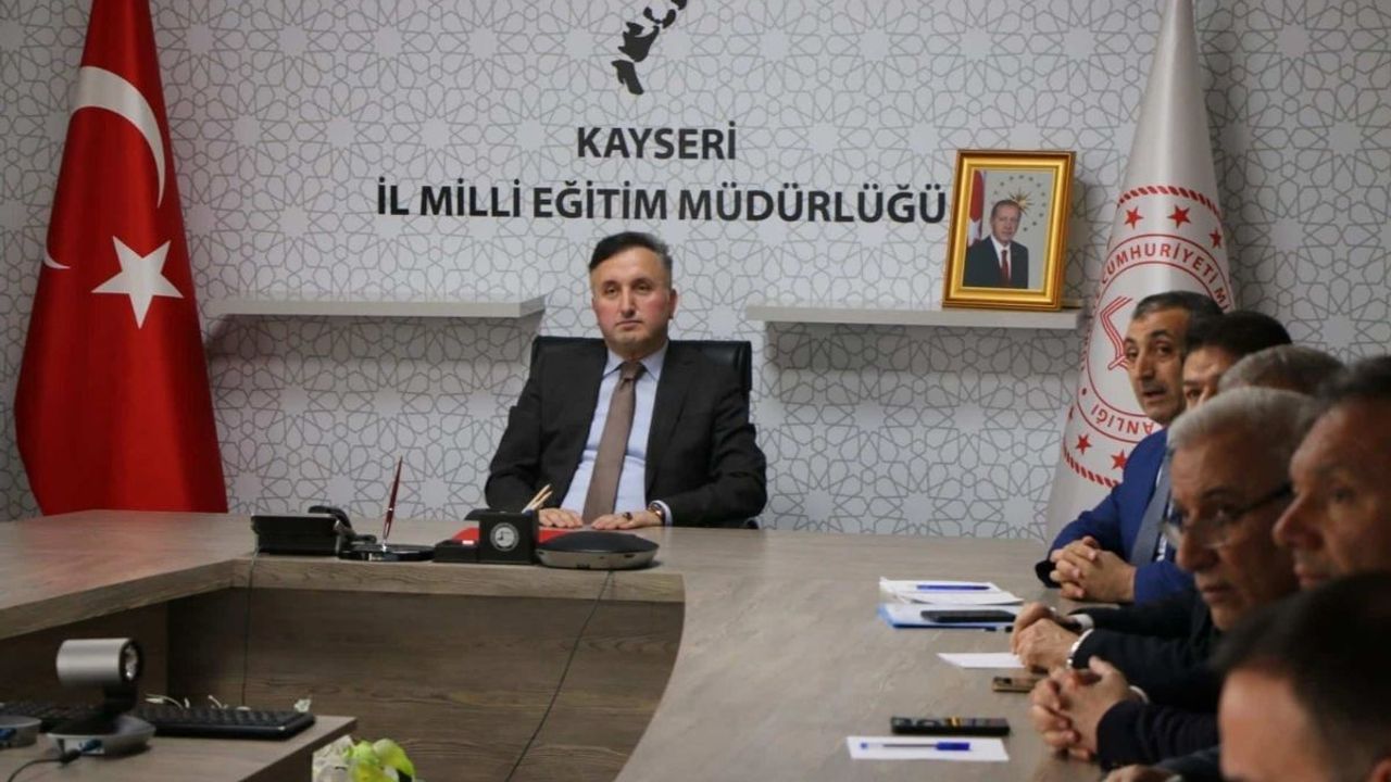 Kayseri’de eğitim gündemi! Esen’den yoğun mesai