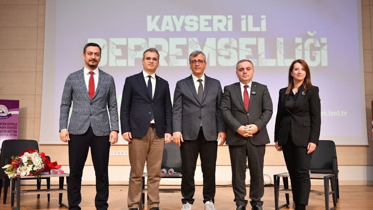 Kayseri’nin deprem riski uzmanlarca değerlendirildi