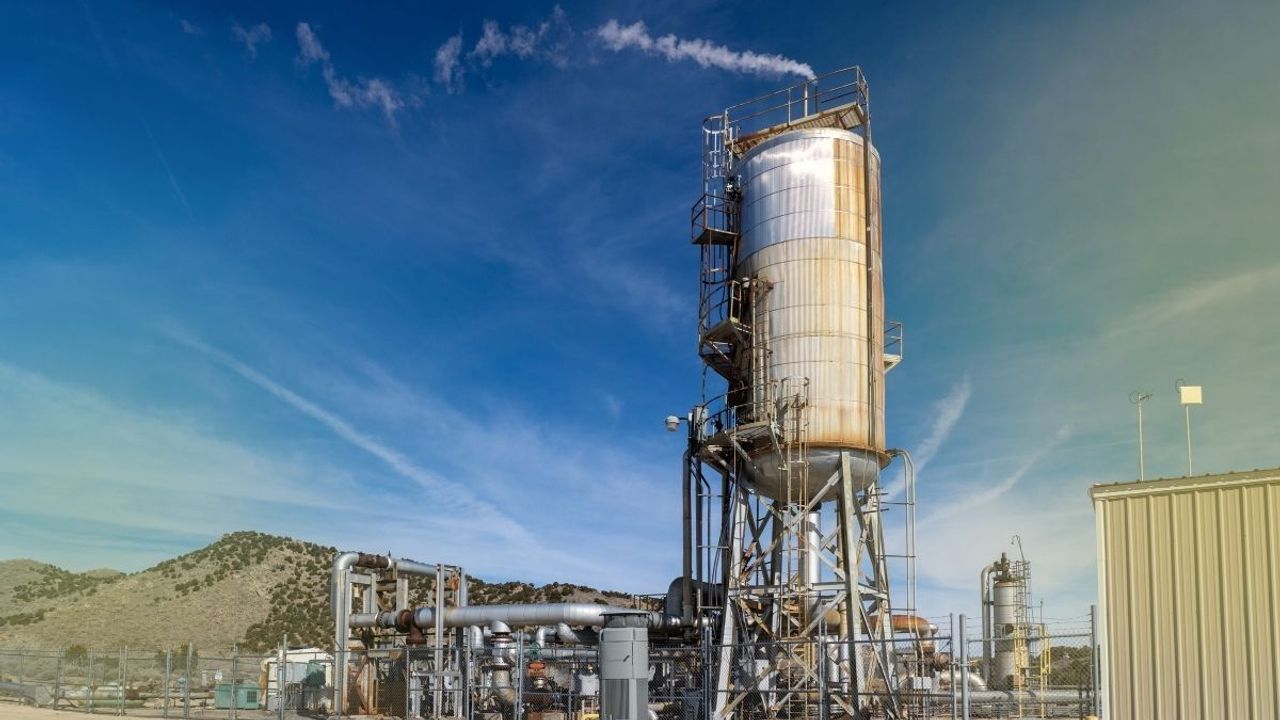 Kayseri Jeotermal Sera OTB’de açılan 7’nci kuyu test edildi