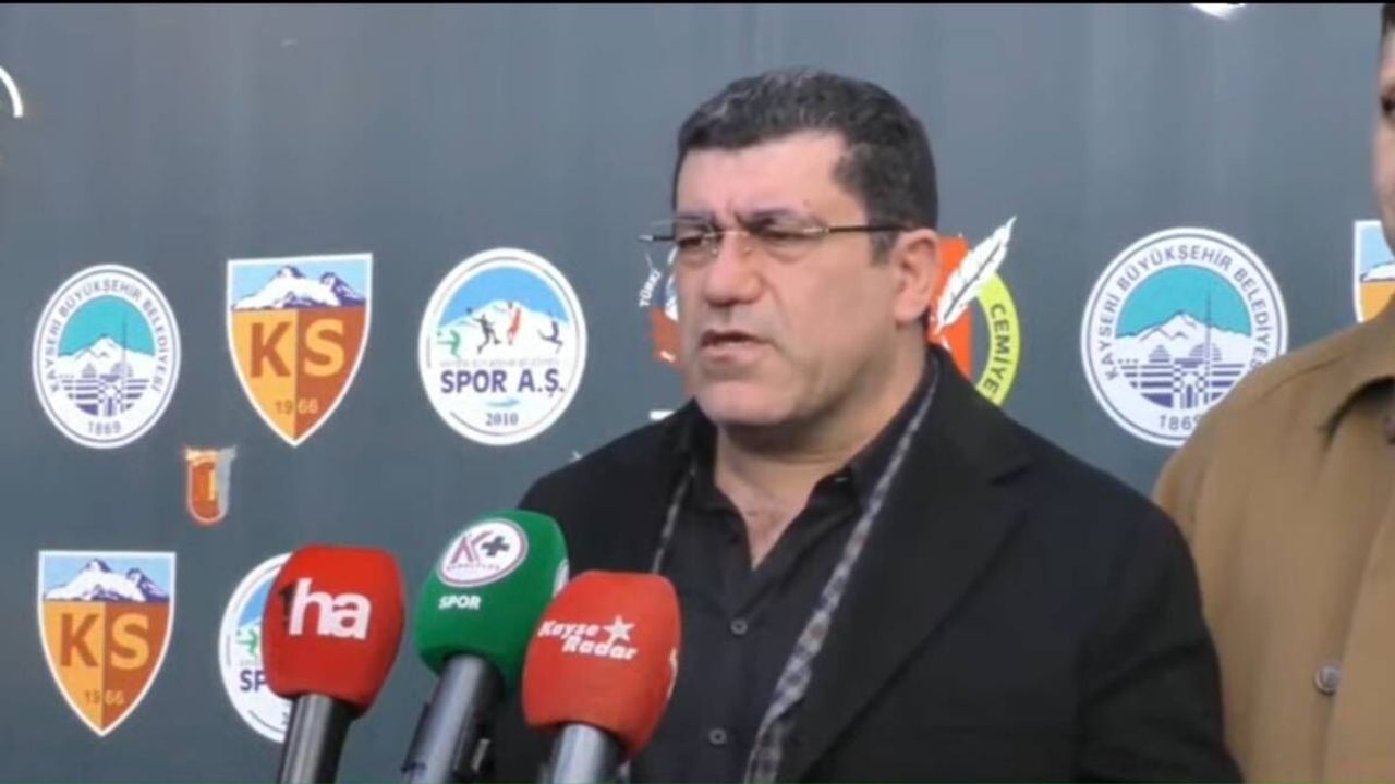 Kayserispor Başkanı Nurettin Açıkalın Antalyaspor maçının ardından konuştu