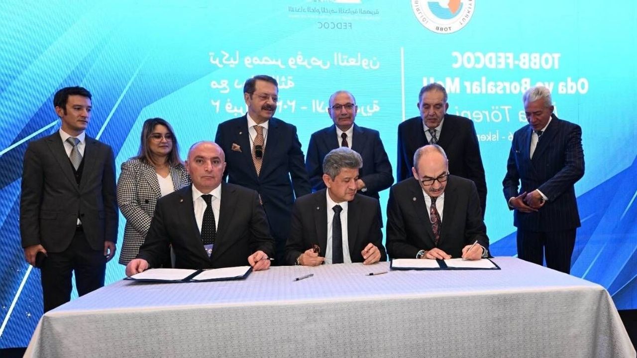 KTO Başkanı Ömer Gülsoy Mısır'da imzayı attı! Kayseri için yeni bir dönem başlıyor