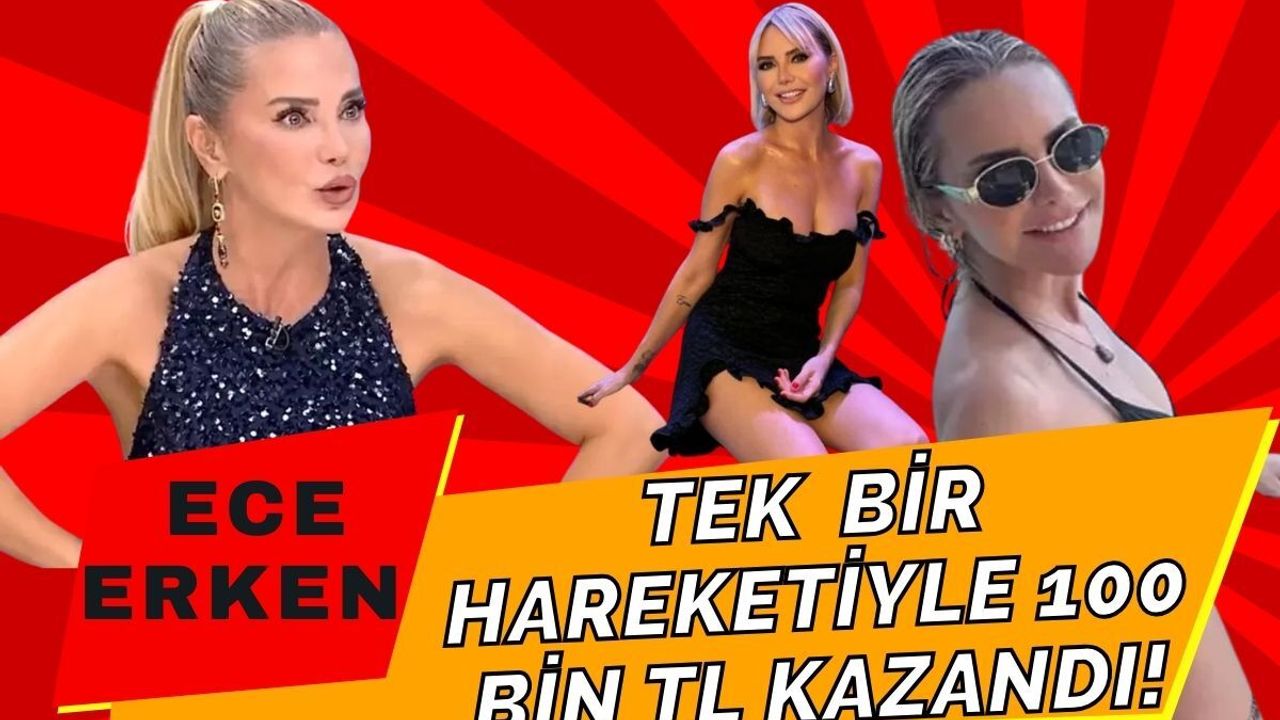 Ece Erken özel içerik sistemini açtı! 1 günde 100 bin TL kazandı