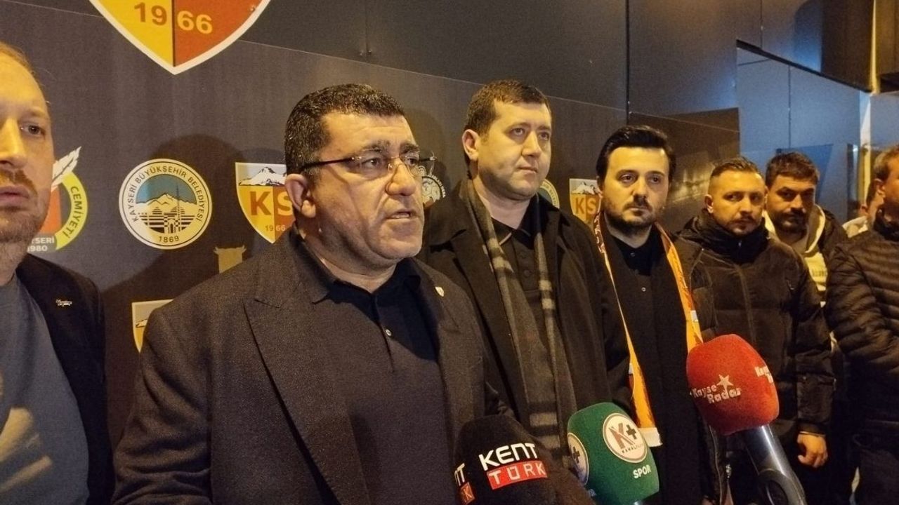 Kayserispor Başkanı Nurettin Açıkalın: 'Değerlendirme yapacağız hocayı da dinleyeceğiz'