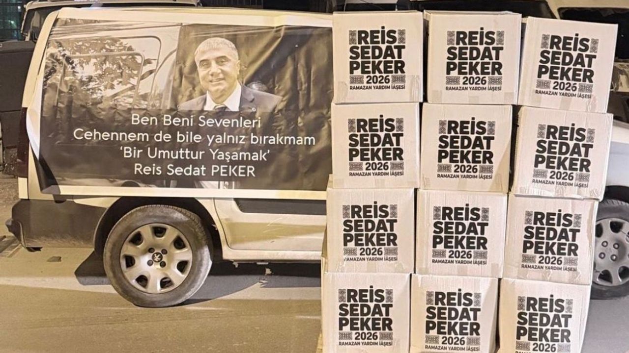 Sedat Peker’in hazırlattığı ramazan kolilerinin dağıtımı devam ediyor