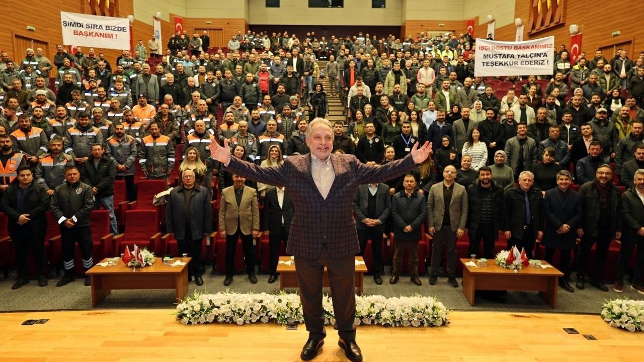 Talas’ta emek ve dayanışma buluşması: İşçilerden Başkan Yalçın’a teşekkür