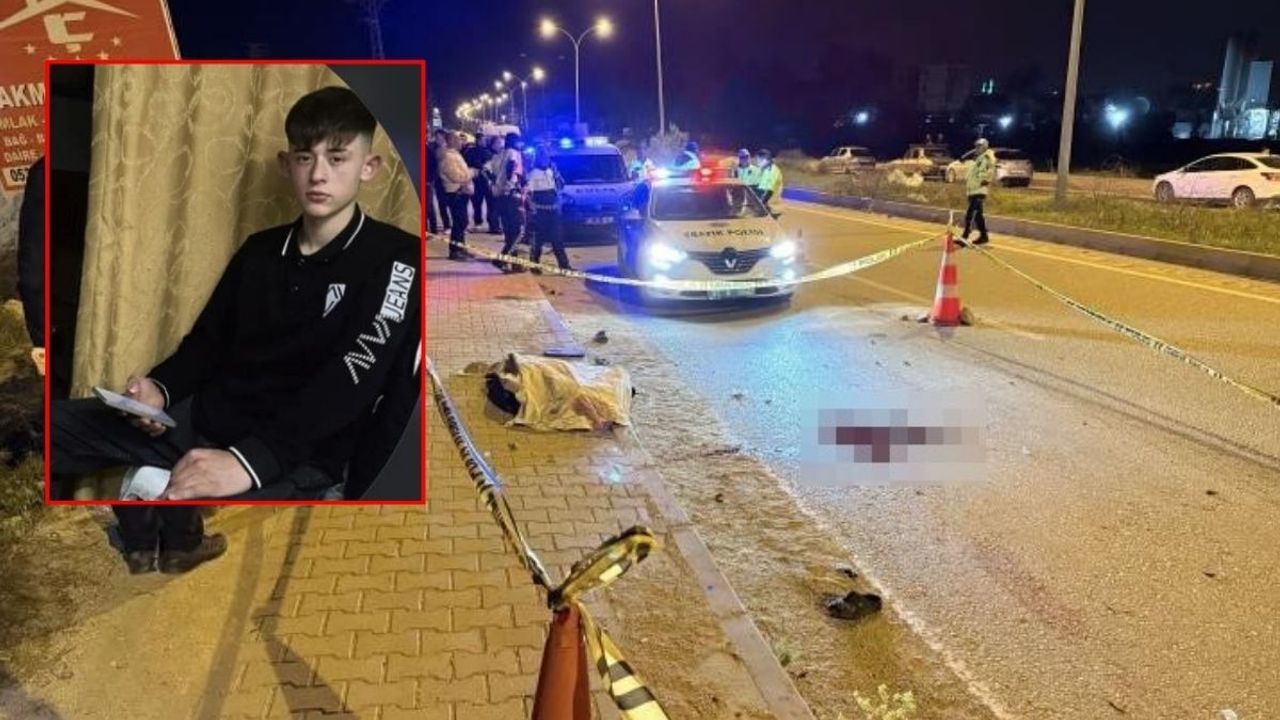 Adana’da otobüsle çarpışan 17 yaşındaki sürücü hayatını kaybetti