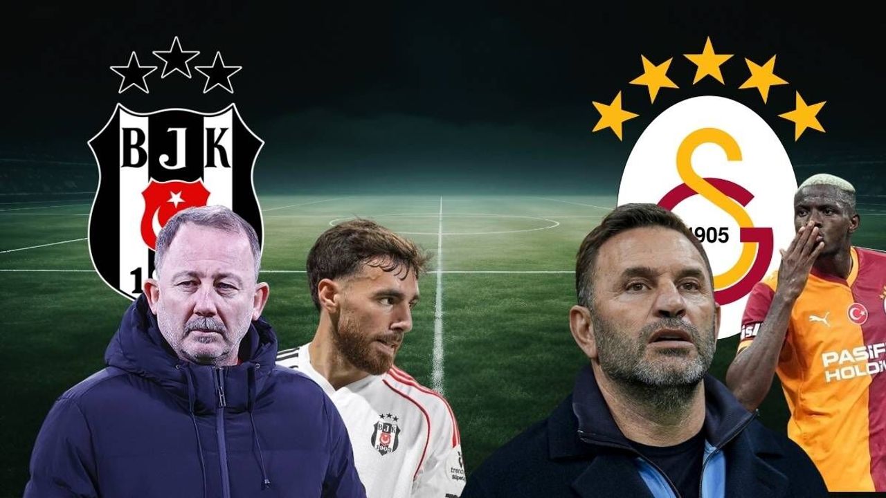 Beşiktaş Galatasaray maçının ilk 11’leri belli oldu!