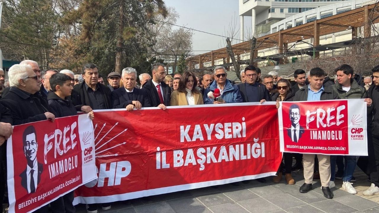 CHP Kayseri’den İmamoğlu için sesleniş: Mektubu okundu