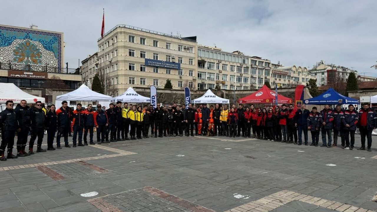 Kayseri’de arama kurtarma kapasitesi 8 akredite ekibe ulaştı