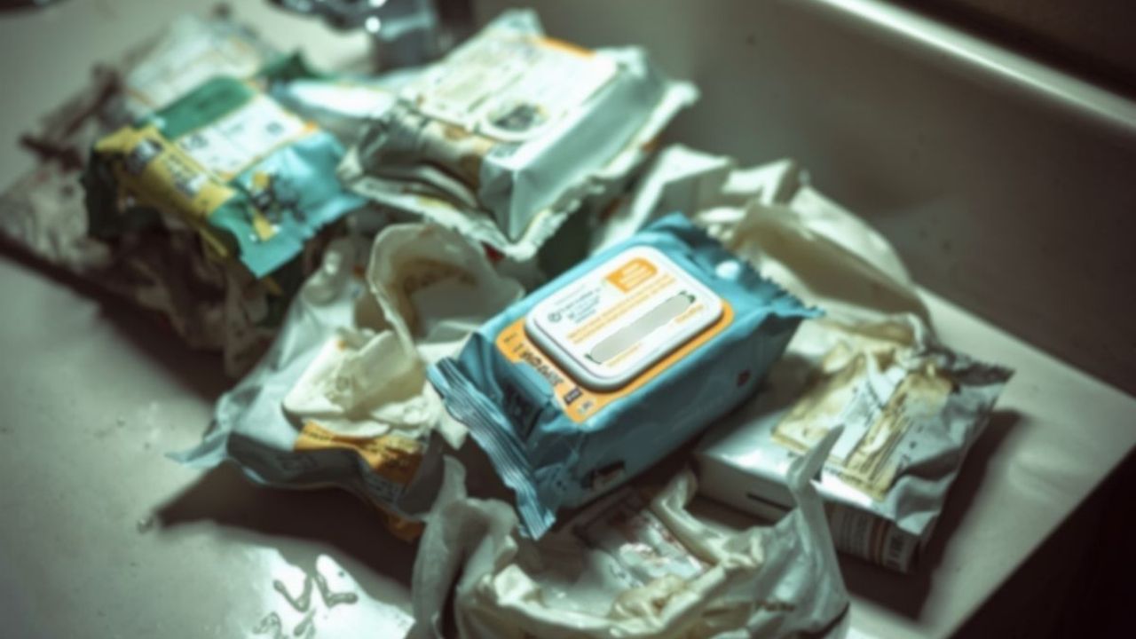 Sıradan bir ıslak mendil 6 kişiyi öldürdü!