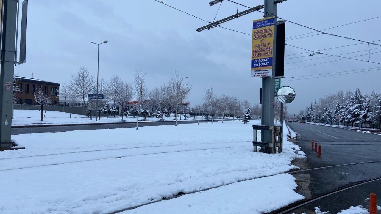 Kayseri için kar ve don alarmı! Sıcaklık -9’a düşecek