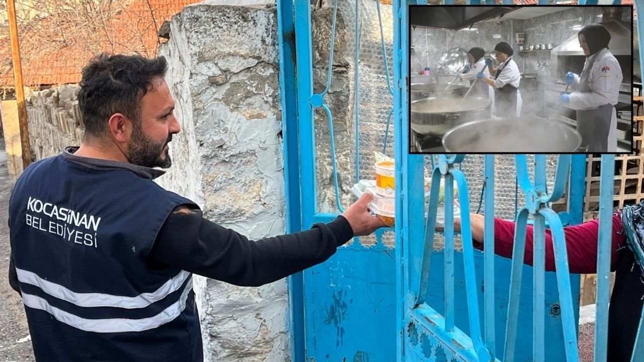 Kayseri’de 229 kişinin sofrası böyle kuruluyor! Evlere uzanan gönül eli