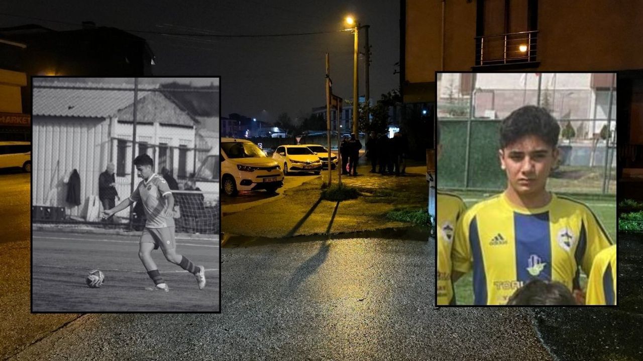Kayserili 14 Yaşındaki futbolcu durakta silahla vurularak hayatını kaybetti
